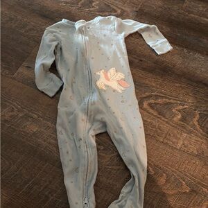 Carter's Blue Pegasus Footie